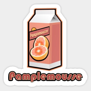 Porkstain Pamplemousse Grapefruit Juice Sticker